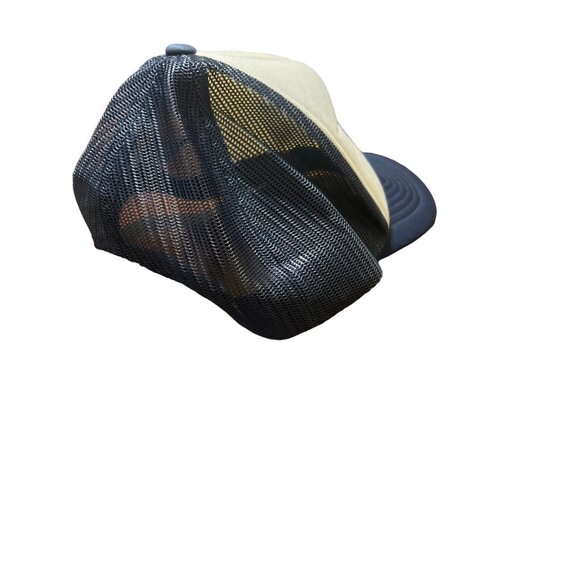 KC Honey Trucker Snapback Hat Navy White Classic Yupoong Mesh Cap Baseball - Picture 3 of 6